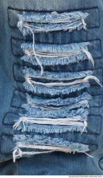 Photo Textures of Jeans Damaged